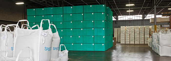 Warehoused materials